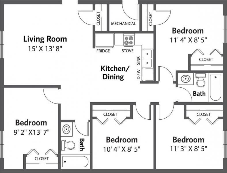 Highland East  Floorplan