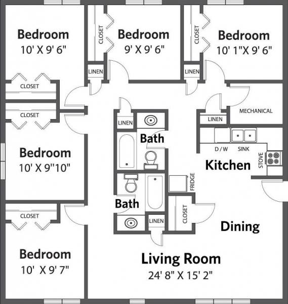 Highland East A Floorplan