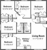 Highland North $295 Option Floorplan