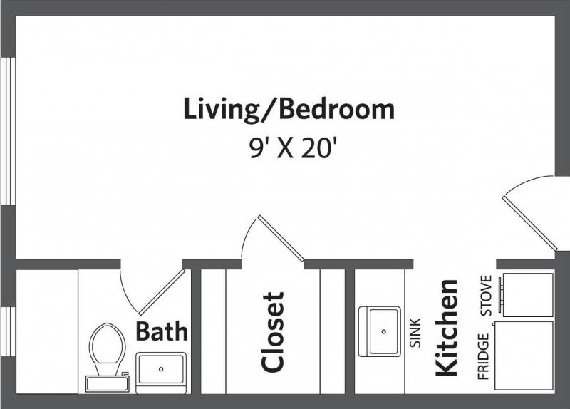 Studios  Floorplan