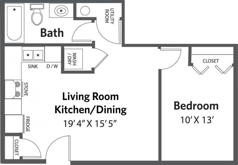 Highland North A Floorplan